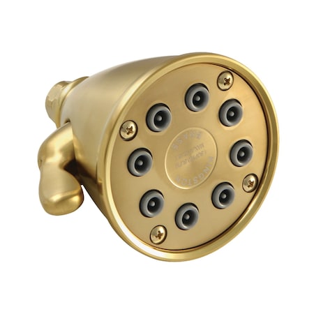 Showerscape Shower Head, Brushed Brass, Wall Mount K139A7